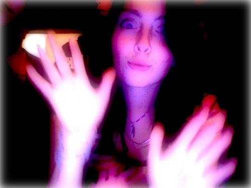 Trippy person